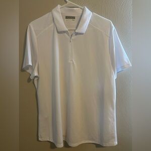 PGA Tour Women's Classic White Polo UV Protection